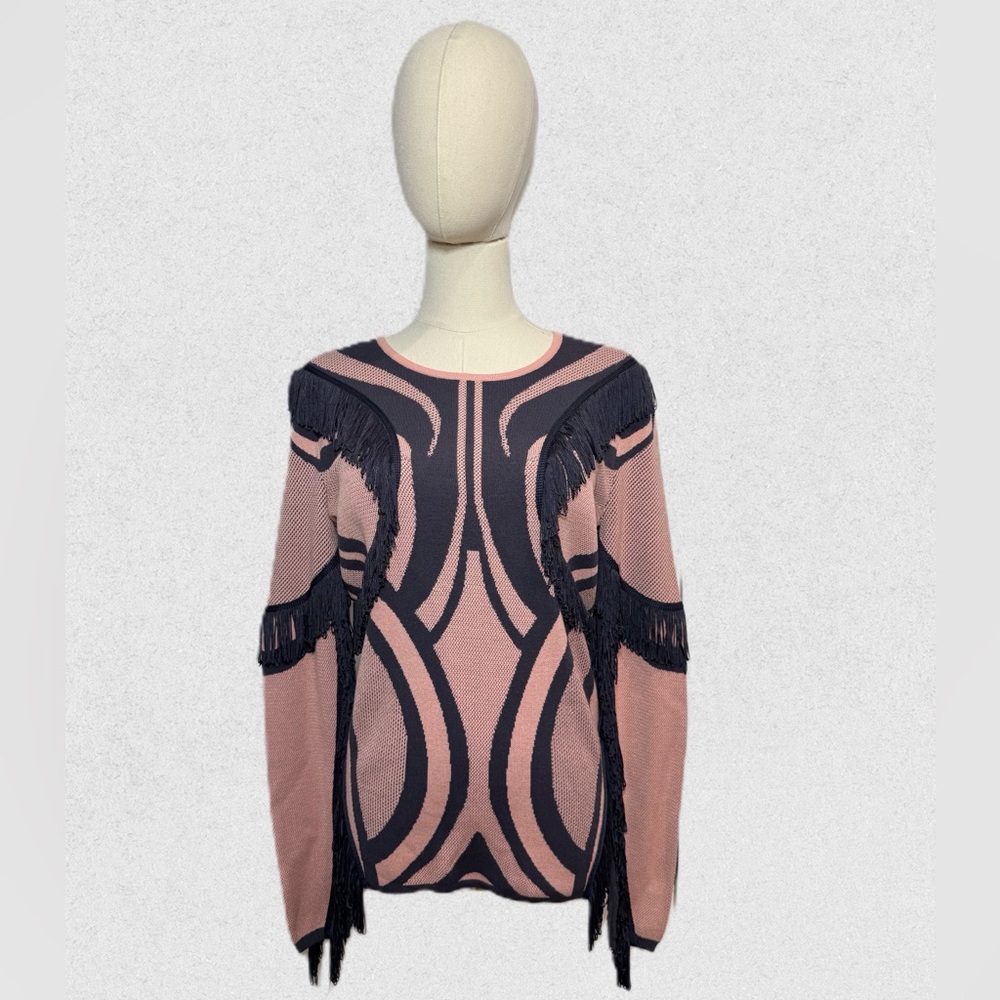 Elegant fringe sweater by supertrash